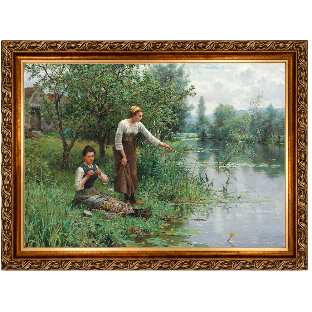 Duas Mulheres Pescando