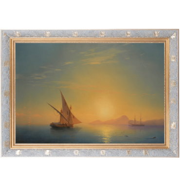 A Ilha de Ischia ao Pôr do Sol