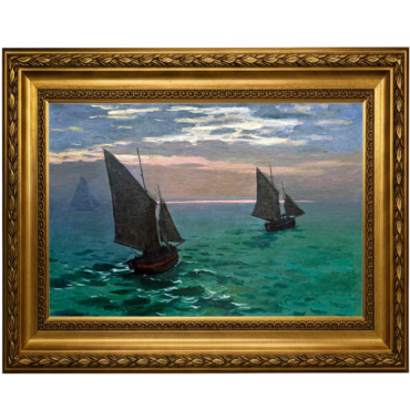 Barcos de Pesca no Mar