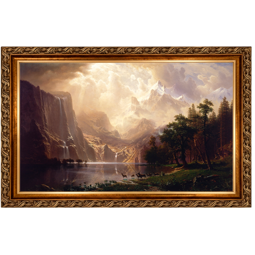 Entre as Montanhas Sierra Nevada, Califórnia