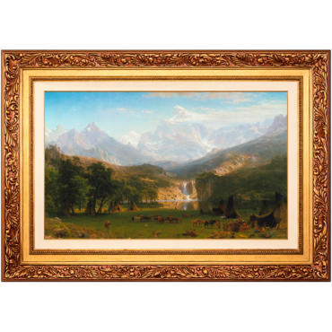 O Pico Lander nas Montanhas Rochosas